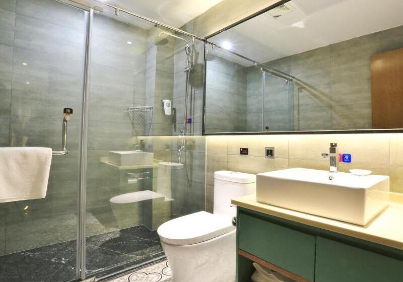 בית מלון כפרי Gme Rizhao Jinan Road Sun Plaza