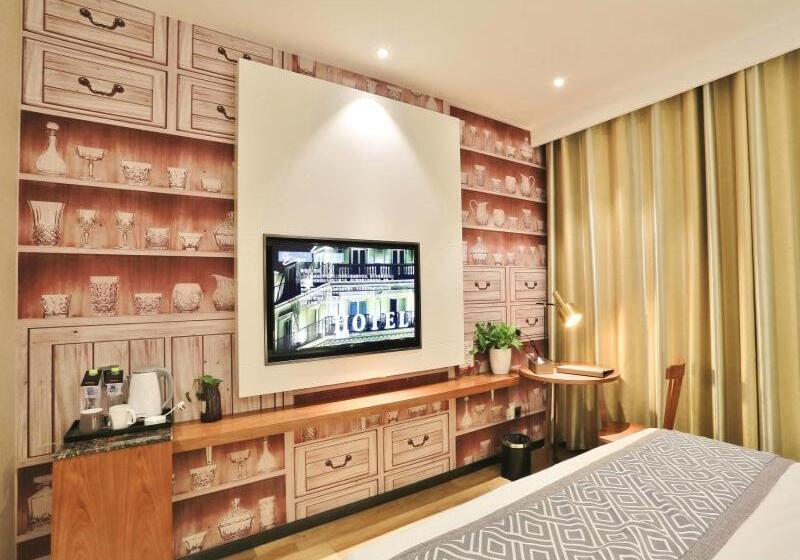 בית מלון כפרי Gme Rizhao Jinan Road Sun Plaza