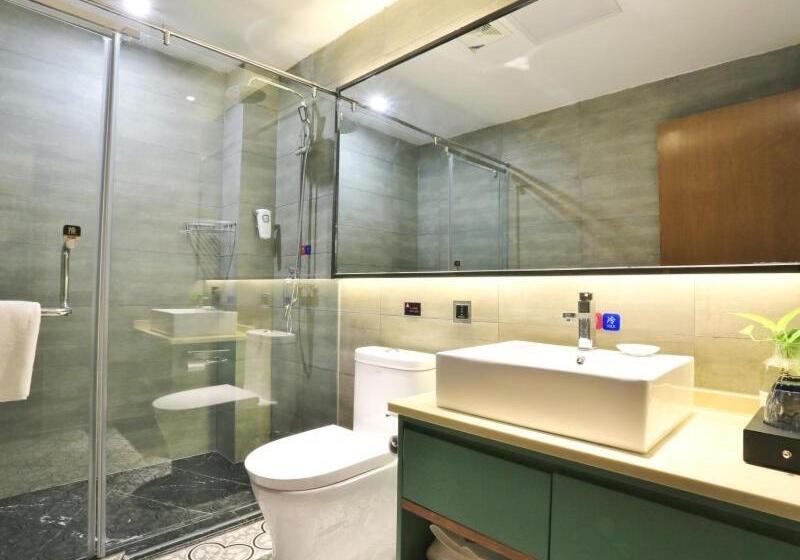 בית מלון כפרי Gme Rizhao Jinan Road Sun Plaza