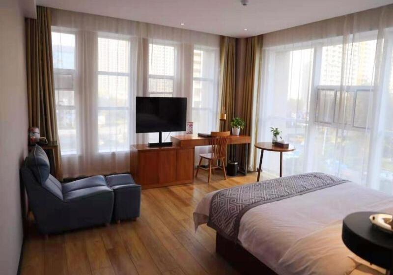 בית מלון כפרי Gme Rizhao Jinan Road Sun Plaza