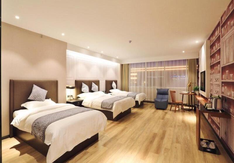 בית מלון כפרי Gme Rizhao Jinan Road Sun Plaza