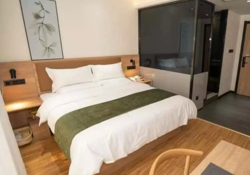 Hotelli Greentree Inn Lu An G312 National Road Jintaiyang Motor City Select