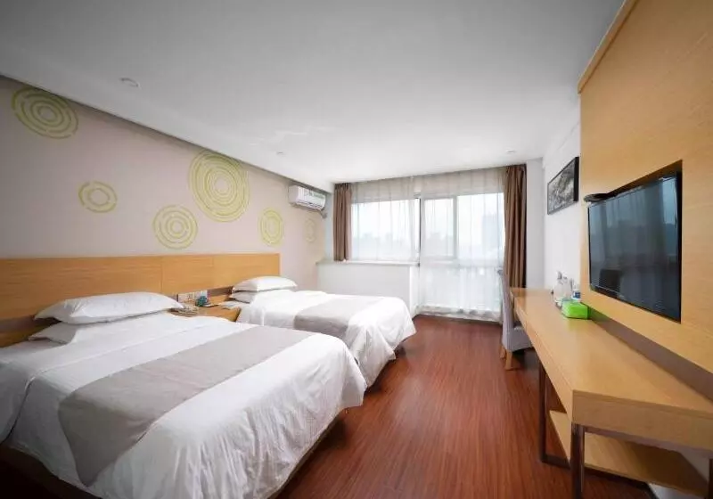 Hotelli Greentree Inn Yancheng National Fitness Center Express