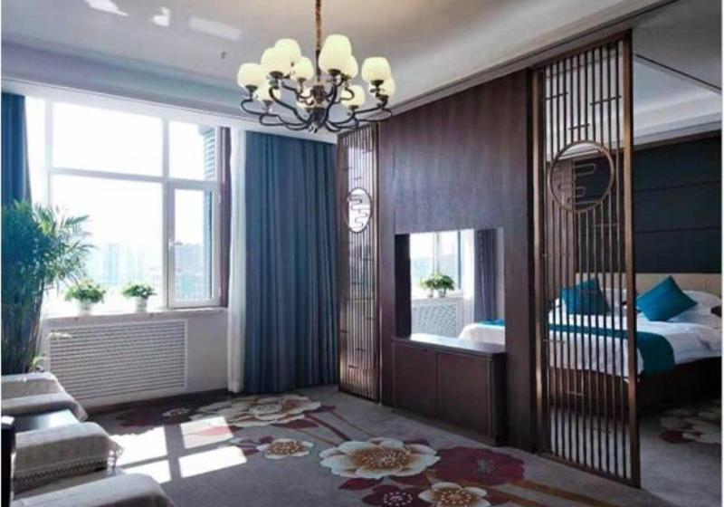 בית מלון כפרי Greentree Inn Yinchuan International Trade City Business