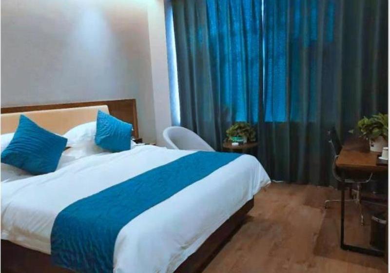 בית מלון כפרי Greentree Inn Yinchuan International Trade City Business