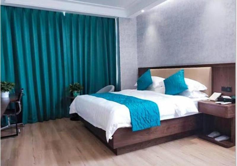 בית מלון כפרי Greentree Inn Yinchuan International Trade City Business