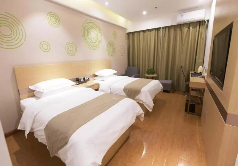 ホテル Greentree Inn Zhengzhou Fangte Green Expo Park Shangdu Road Express