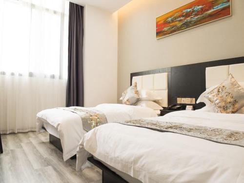 בית מלון כפרי Shell Wuxi Huishan Districtwanda Plaza Yanqiao Subway Station