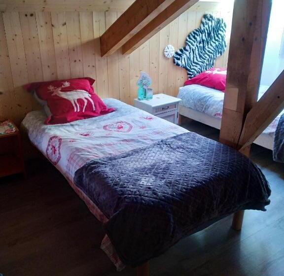 Studio Confortable A Taninges 25 M² Avec Vue Sur Jardin