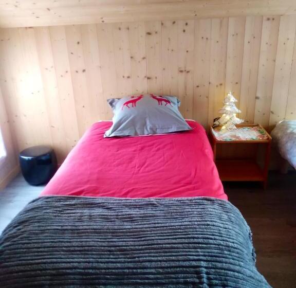 Studio Confortable A Taninges 25 M² Avec Vue Sur Jardin