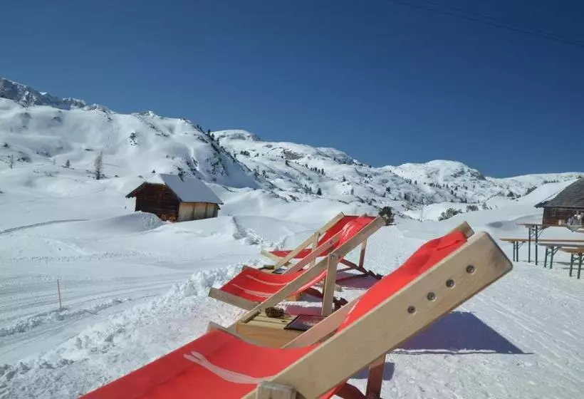 ホテル Gjaid Alm 1739m Am Dachstein Only Accessible By Cable Car