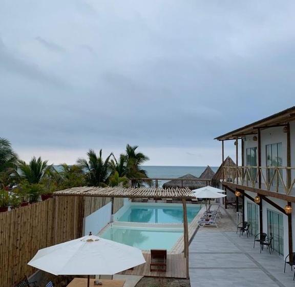 בית מלון כפרי Quitumbe Sea Lodge   Zorritos