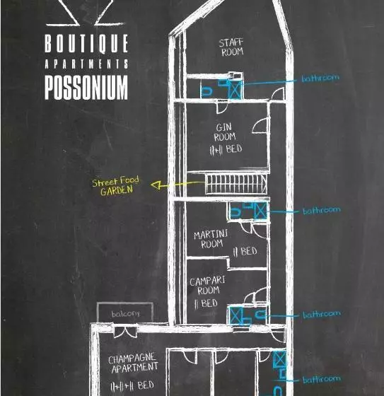 Street Food Possonium Apartments