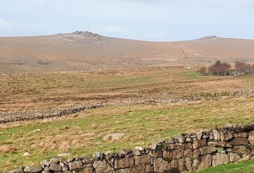 Dartmoor Barn On North Hessary Tor