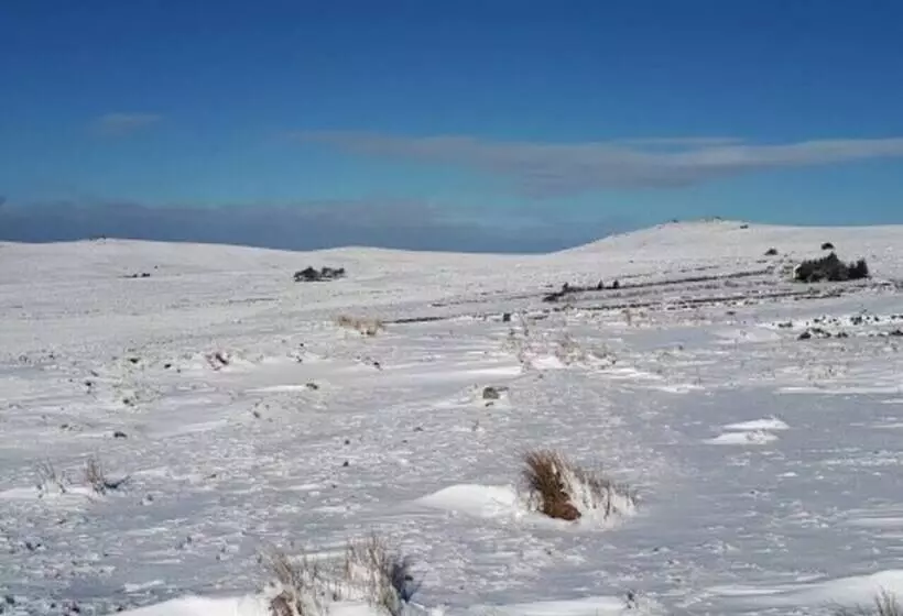 Dartmoor Barn On North Hessary Tor