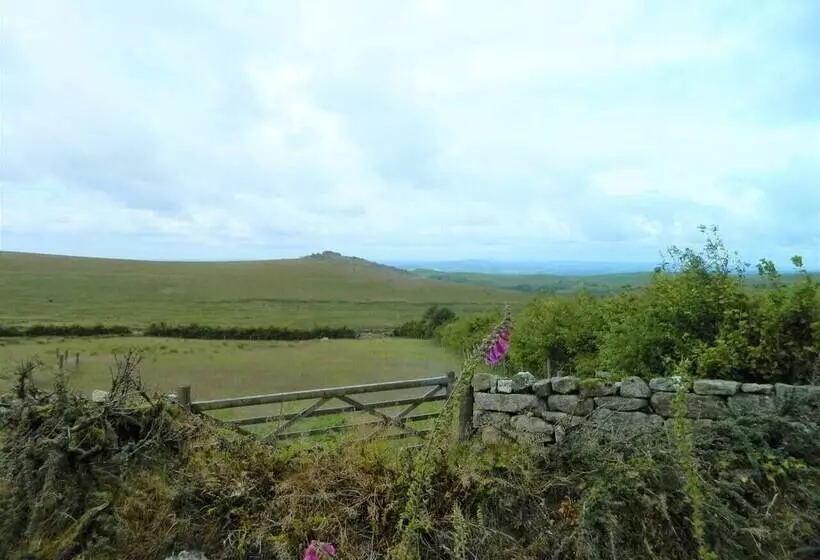 Dartmoor Barn On North Hessary Tor
