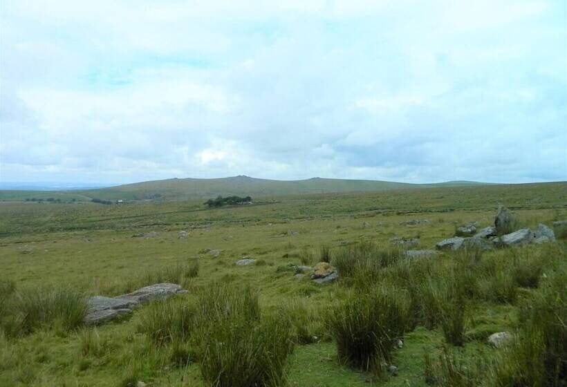 Dartmoor Barn On North Hessary Tor