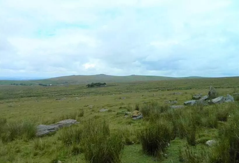 Dartmoor Barn On North Hessary Tor