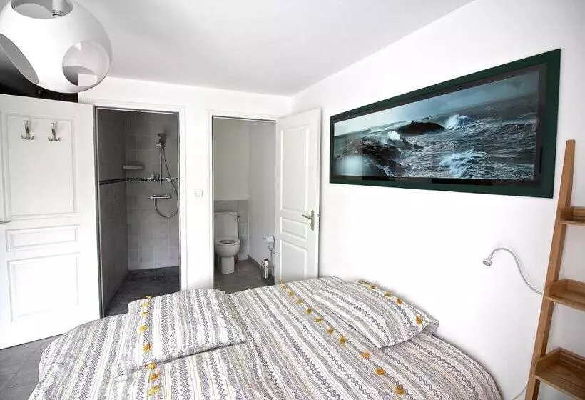 ベッドアンドブレックファースト Chambre Studio Pomme Happy Aux Portes De Bayeux Normandie 1 à 2 Pers