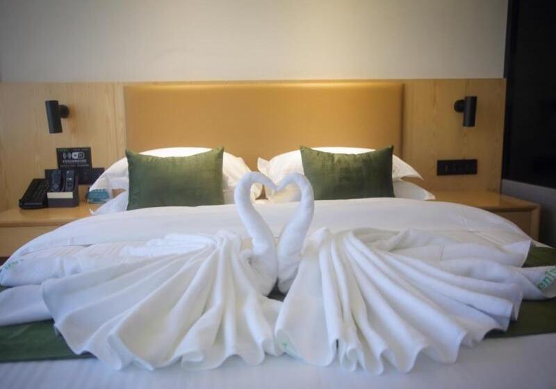 酒店 Greentree Inn Fuyang Exhibition Center Business