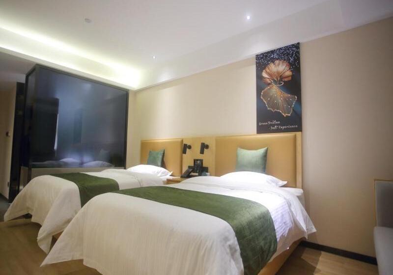 酒店 Greentree Inn Fuyang Exhibition Center Business