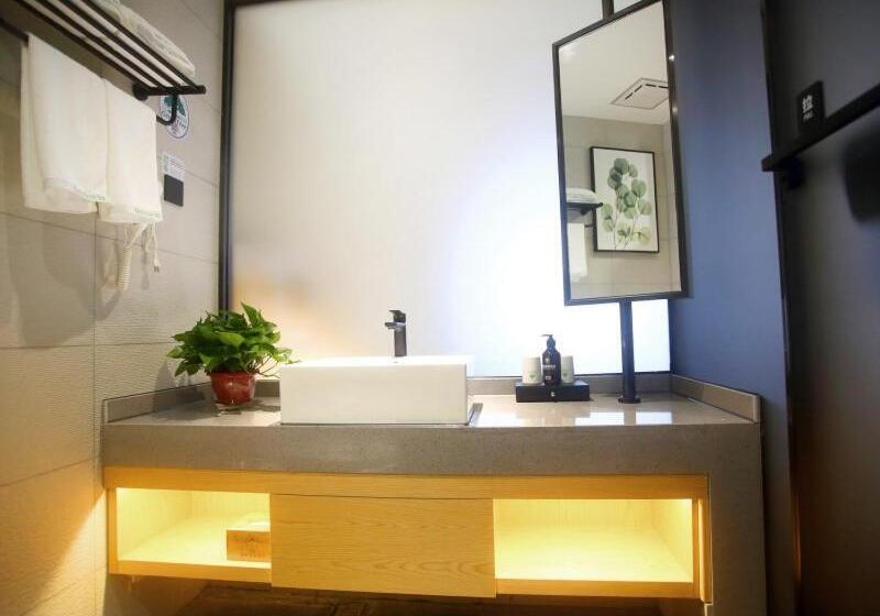 酒店 Greentree Inn Fuyang Exhibition Center Business