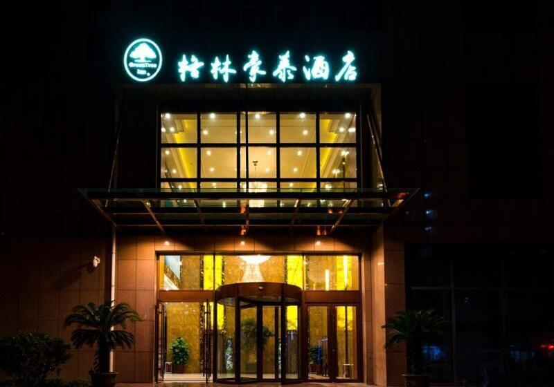 בית מלון כפרי Greentree Inn Taian High Speed Railway Station Lingshan Avenue Business