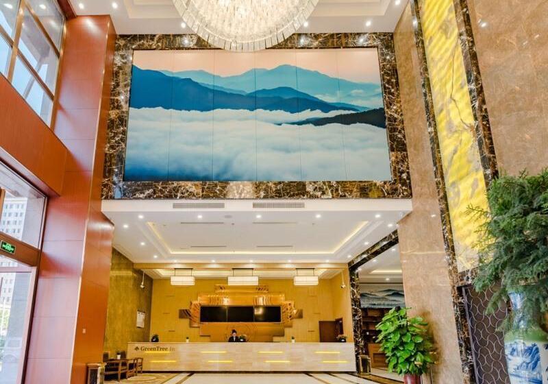 בית מלון כפרי Greentree Inn Taian High Speed Railway Station Lingshan Avenue Business