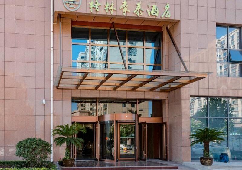 בית מלון כפרי Greentree Inn Taian High Speed Railway Station Lingshan Avenue Business