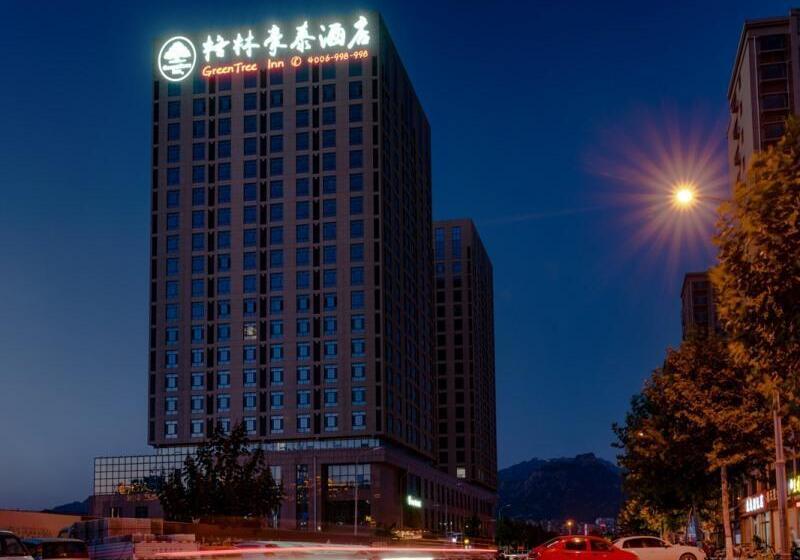 בית מלון כפרי Greentree Inn Taian High Speed Railway Station Lingshan Avenue Business