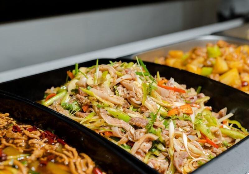 בית מלון כפרי Greentree Inn Taian High Speed Railway Station Lingshan Avenue Business