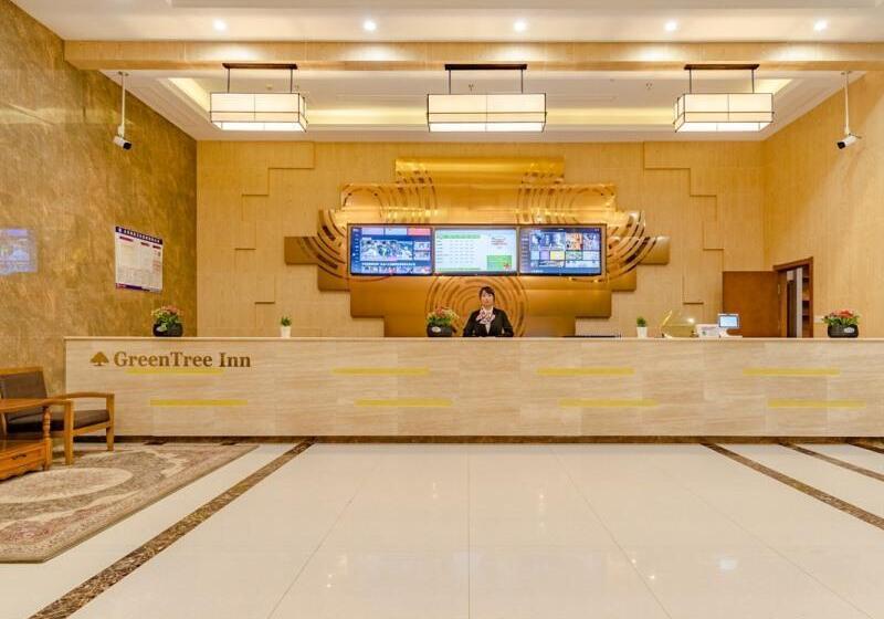 בית מלון כפרי Greentree Inn Taian High Speed Railway Station Lingshan Avenue Business