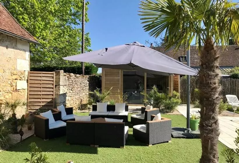 Majatalo Gîte Atypique 2 à 8 Personnes Avec Piscine Jacuzzi Proche Châteaux De La Loire