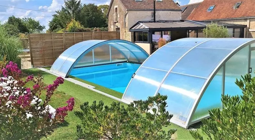 Majatalo Gîte Atypique 2 à 8 Personnes Avec Piscine Jacuzzi Proche Châteaux De La Loire