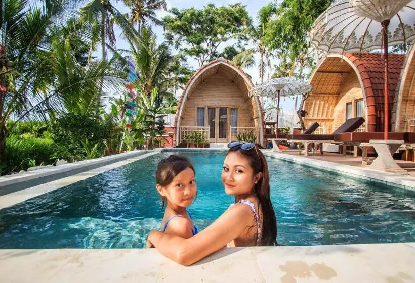 ベッドアンドブレックファースト Puri Lumbung Village