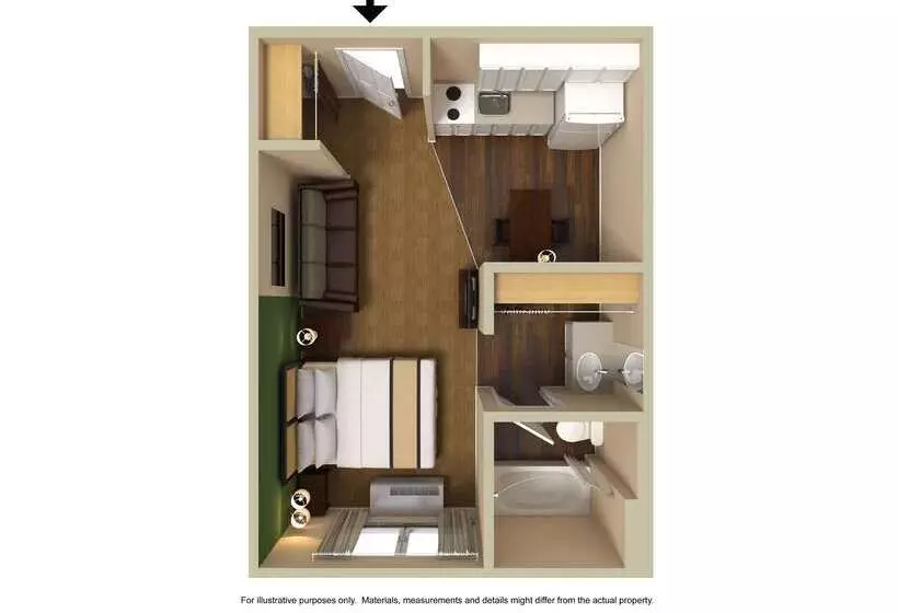 ホテル Extended Stay America Suites  Atlanta  Alpharetta  Northpoint  West