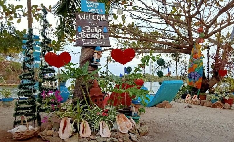 호텔 Bolo Beach Santorini   An Isolated Secluded Private Beach Property