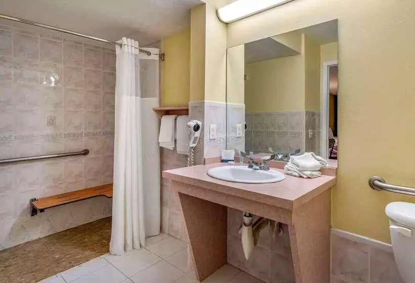 בית מלון כפרי Rodeway Inn Central Clearwater Beach