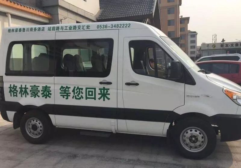 Hotelli Greentree Inn Shandong Weifang Linqu Zhanqian Road Luchuan Business