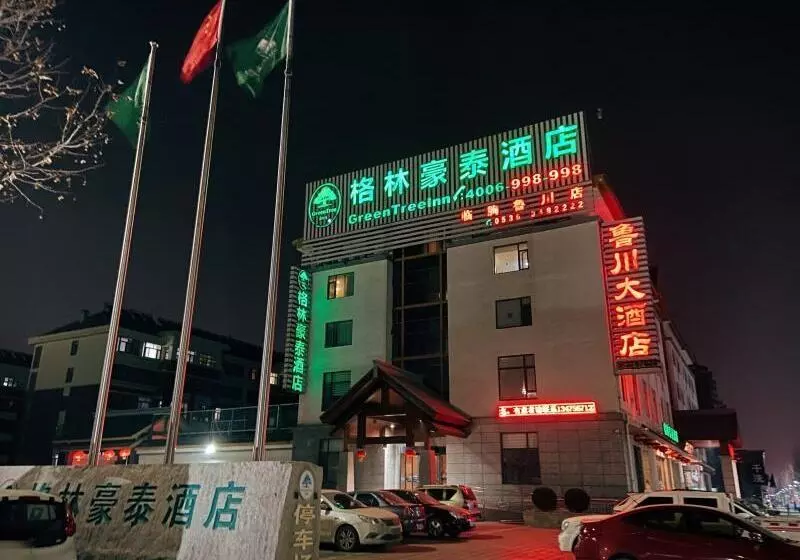 Hotelli Greentree Inn Shandong Weifang Linqu Zhanqian Road Luchuan Business