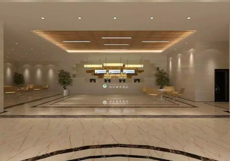 ホテル Greentree Inn Laiwu Gao International Trade City Business