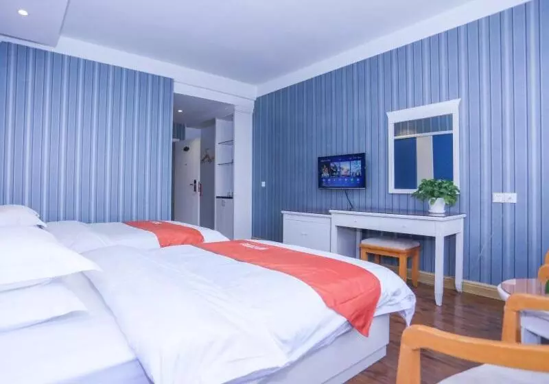 Hotelli Shell Macheng Bus Terminal