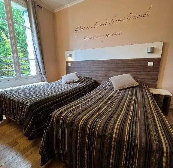 酒店 Logis Hôtel & Restaurant   Les Bords De Seine