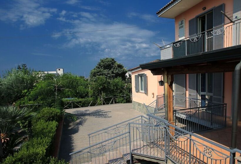 צימר Villa Rosa Pompei Studios