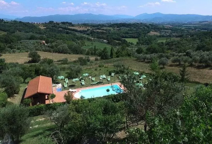田舎風ホテル Agriturismo Poggio Del Sole