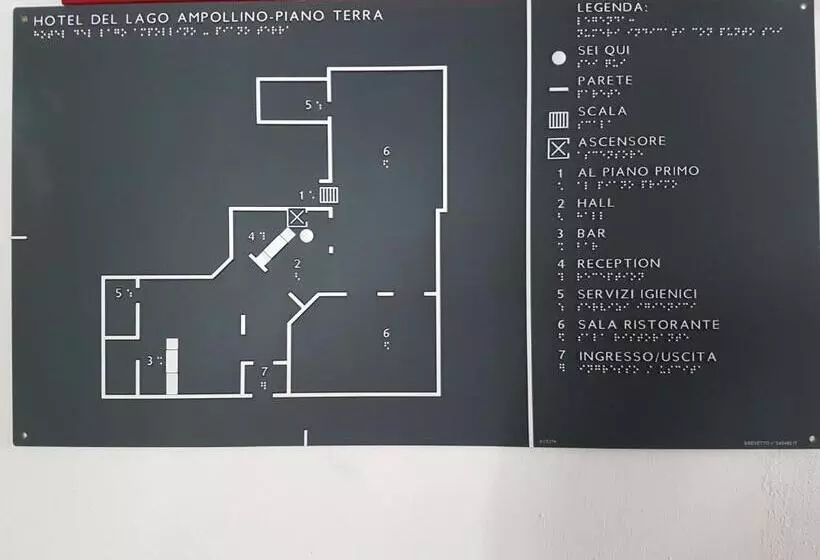 簡易ホテル Del Lago Ampollino