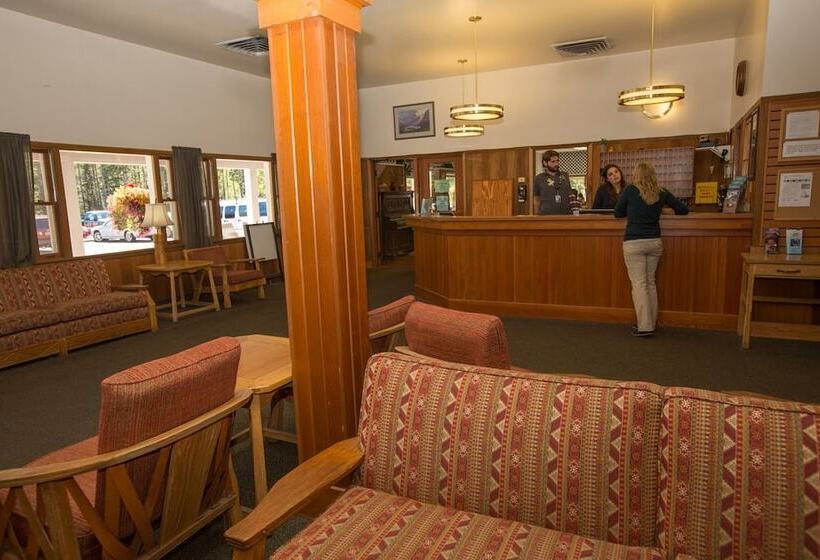 فندق على الطريق Swiftcurrent Motor Inn And Cabins   Inside The Park