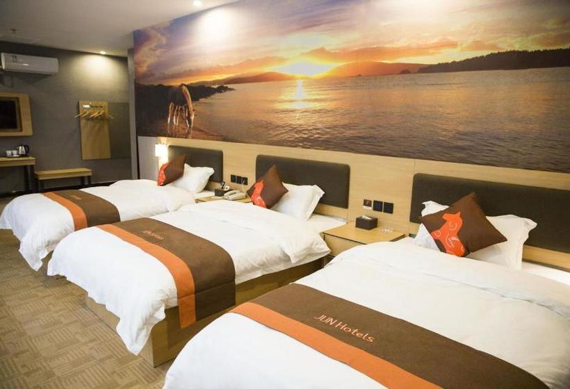 فندق Jun  Sichuan Bazhong Bazhou District Railway Station