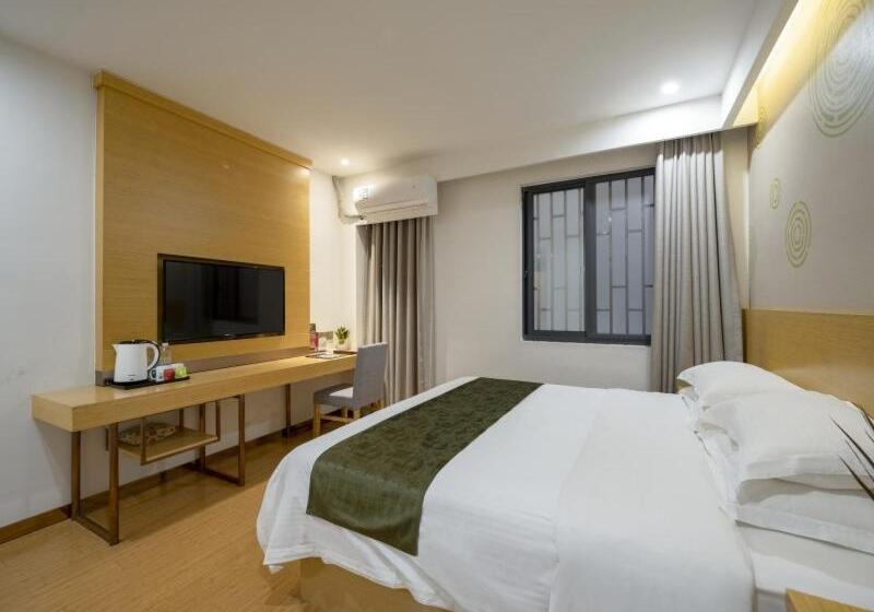 ホテル Greentree Inn Wuxi Yixing Xushe Town Government Express