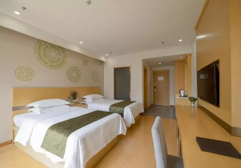 Hotelli Greentree Inn Wuxi Yixing Xushe Town Government Express